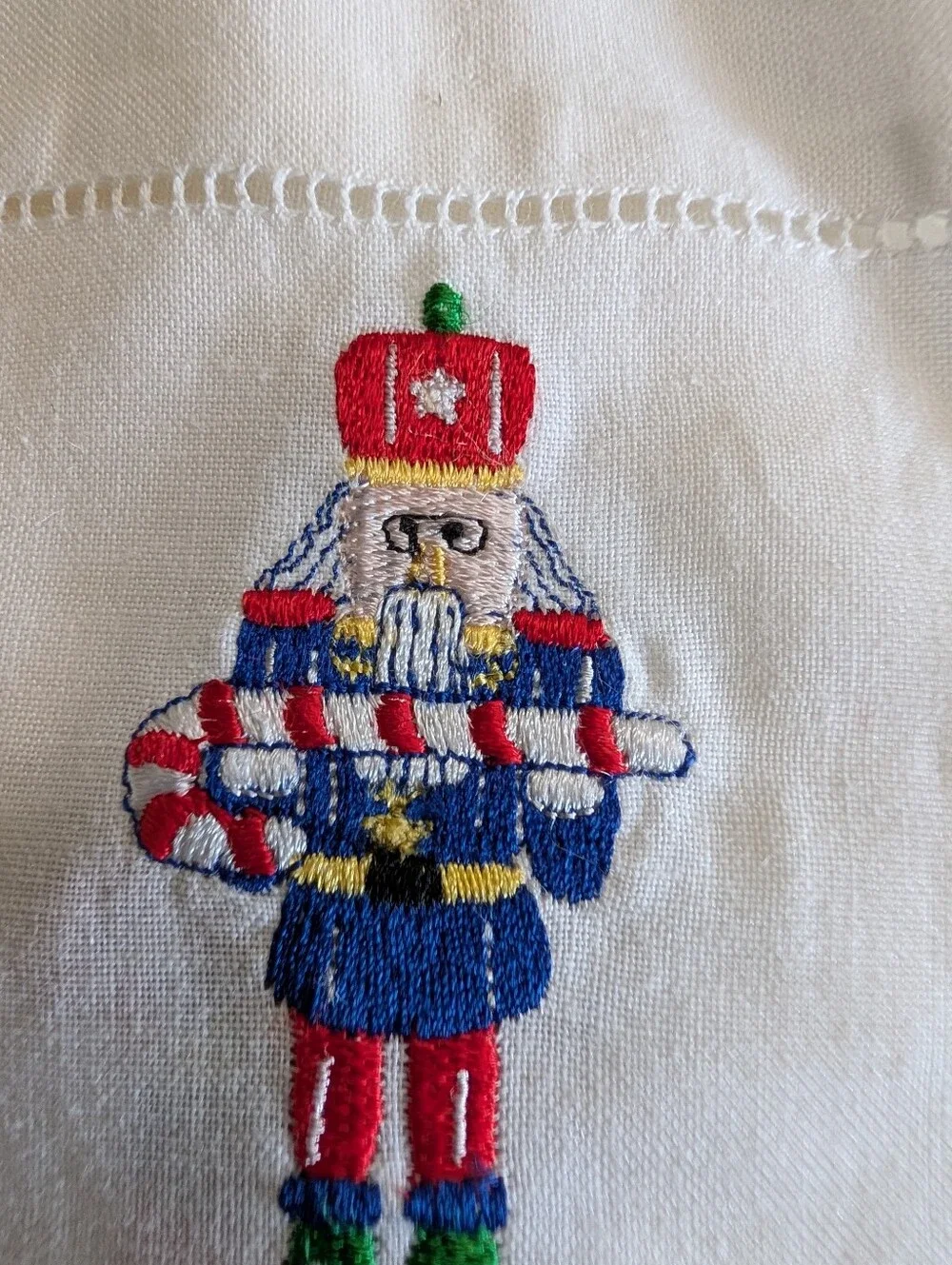 new set of 8 NUTCRACKER COCKTAIL NAPKINS